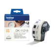 Brother Round paper labels DK-11219 Black on White 12 mm