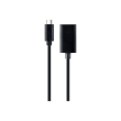 Cablexpert USB Type-C to DisplayPort adapter cable, 4K, 15 cm, black Type-C to DisplayPort