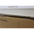 SALE OUT. Neomounts CL35-340BL12 Monitor/TV mount ceiling 1 screen - 23-42" - max 50 kg - VESA 100x100-200x200 - h 106-156 cm - black Neomounts CL35-340BL12 Monitor/TV mount Ceiling Adjustable Height, Rotate, Tilt, Swivel