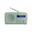 Sharp DR-P420(GN) Tokyo Portable Digital Radio, FM/DAB/DAB+, Bluetooth 5.0, USB or Battery Powered, Aquamarine Green Sharp