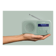 Sharp DR-P420(GN) Tokyo Portable Digital Radio, FM/DAB/DAB+, Bluetooth 5.0, USB or Battery Powered, Aquamarine Green Sharp