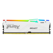 Kingston KF560C30BWEA-16 16GB 6000MT/s DDR5 CL30 DIMM FURY Beast White RGB EXPO Kingston