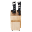 TEFAL Set of 5 Knives with Comfort Touch holder K232S574