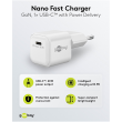 Goobay 20 W USB-C PD GaN Fast Charger Nano USB-C