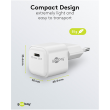 Goobay 20 W USB-C PD GaN Fast Charger Nano USB-C