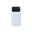 APPLE iPhone 18 Pro Silicone Case with MagSafe - Crisp Blue