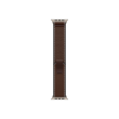 APPLE 49mm Dark Umber Trail Loop - S/M - Natural Titanium Finish Apple