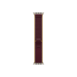 APPLE 49mm Burgundy Trail Loop - M/L - Natural Titanium Finish Apple