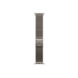APPLE 49mm Natural Titanium Milanese Loop - Medium Apple