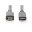 Digitus USB Type-C extension cable, Type-C - C AK-300210-015-S