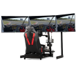 Next Level Racing Floor stand Tilt ELITE Free Standing Triple Add-On Monitor Stand