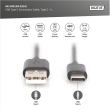 Digitus USB Type-C connection cable, type USB-A - USB-C AK-300154-010-S