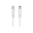 Lanberg Patchcord CAT.5E UTP 0.25M fluke passed 10-pack, White PCU5-20CC-0025-W