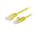 Lanberg Patchcord CAT.5E UTP 2M fluke passed 10-pack, Yellow PCU5-20CC-0200-Y