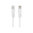 Lanberg Patchcord CAT.6 UTP 0.5M white fluke passed 10-pack PCU6-20CC-0050-W