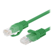 Lanberg Patchcord CAT.6 UTP 0.25M fluke passed 10-pack, Green PCU6-20CC-0025-G