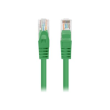 Lanberg Patchcord CAT.6 UTP 0.5M fluke passed 10-pack, Green PCU6-20CC-0050-G