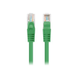 Lanberg Patchcord CAT.6 UTP 1M fluke passed 10-pack, Green PCU6-20CC-0100-G