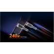 Aten 240W USB-C to USB-C Braided Charging Cable, 2 m 2L-3102P240 USB-C to USB-C