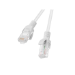 Lanberg Patchcord CAT.5E UTP 1M fluke passed 10-pack, Grey PCU5-20CC-0100-S