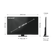 Sharp 65HR7265E 65" (164cm) 4K Ultra HD QLED Google TV Sharp