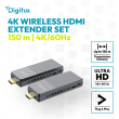Digitus 4K Wireless HDMI Extender Set, 150 m, 4K/60Hz DS-55359