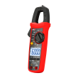 UNI-T UT204R Clamp Meter, CAT II / CAT III, Frequency, Temperature, Continuity, Diode and Resistance Measurement