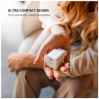 Fixed Mini GaN power adapter with USB-C output and PD support, 65W
