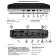 HP Renewed Grade C EliteDesk 800 G5 Desktop Mini