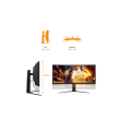 AOC CU34G4ZCA Curved 34" 3440x1440/21:9/1ms HDMI, DisplayPort, USB, Audio out AOC