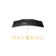 AOC CU34G4ZCA Curved 34" 3440x1440/21:9/1ms HDMI, DisplayPort, USB, Audio out AOC