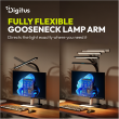 Digitus LED Desk Lamp, 50 cm, Black DA-90490 1025 lm
