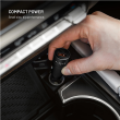 Fixed USB-C/USB-A Car Charger, 63W, PD 3.0
