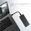 AXAGON External USB-C 3.2 Gen 2 metal box for M.2 NVMe SSDs EEM2-GTR