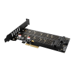 AXAGON PCIe NVMe with SATA M.2 adapter PCEM2-DC