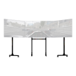 Next Level Racing Floor stand Free Standing Triple Monitor stand