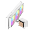Gamemax CPU Liquid Cooler GLACIER 360 LCD WH Intel, AMD
