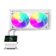 Gamemax CPU Liquid Cooler GLACIER 240 LCD WH Intel, AMD