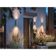 Philips Hue WCA Appear Outdoor Wall Lantern, Inox 8 W 2000-6500 Hue White Colour Ambiance