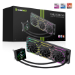 Gamemax CPU Liquid Cooler HAILSTORM 360 LCD BK Black