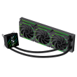 Gamemax CPU Liquid Cooler HAILSTORM 360 LCD BK Black
