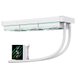 Gamemax CPU Liquid Cooler HAILSTORM 360 LCD WH White