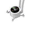 Gamemax CPU Liquid Cooler ICEBURG 240 DIGITAL WH White