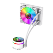 Gamemax CPU Liquid Cooler ICEBURG 120 WT White