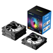 Gamemax Case Fan KF300 BK Black