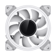 Gamemax Case Fan DUAL RING INFINITY WH White