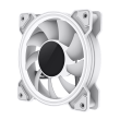 Gamemax Case Fan DUAL RING INFINITY WH White