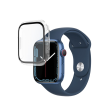 Fixed Pure protective case with tempered glass for Apple Watch 46mm Clear