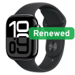 Apple Renewed Grade A++ Apple Watch Series 10 LTE 42mm Jet Black