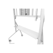 Neomounts Floor stand FL50-575WH1 TV trolley Adjustable Height